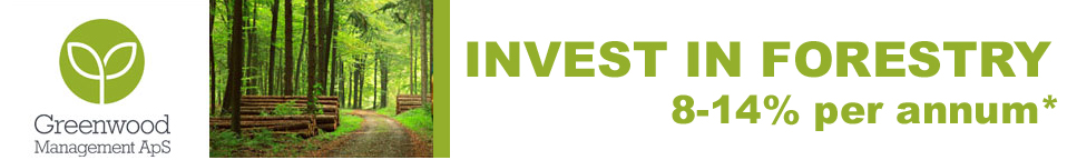Invest in forestry : 8-14% per annum