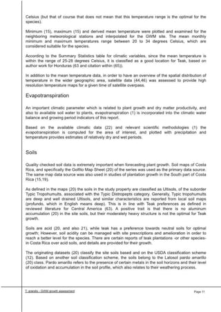 Greenwood Management Technical Forestry Report Teak 