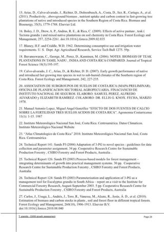 Greenwood Management Technical Forestry Report Teak 